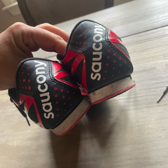 Saucony velocity men spikes size 5 - Picture 4 of 7